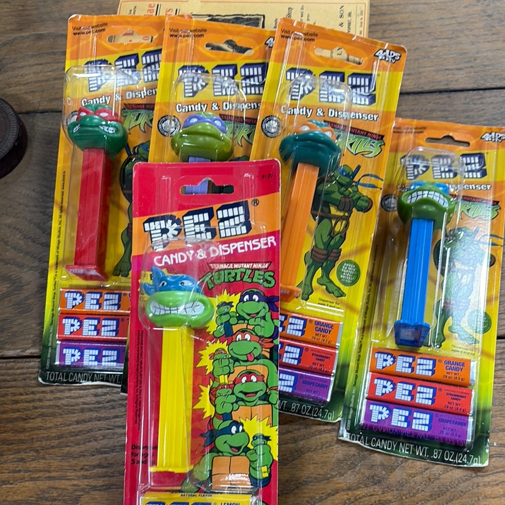 Teenage Mutant Ninja Turtles PEZ Dispensers